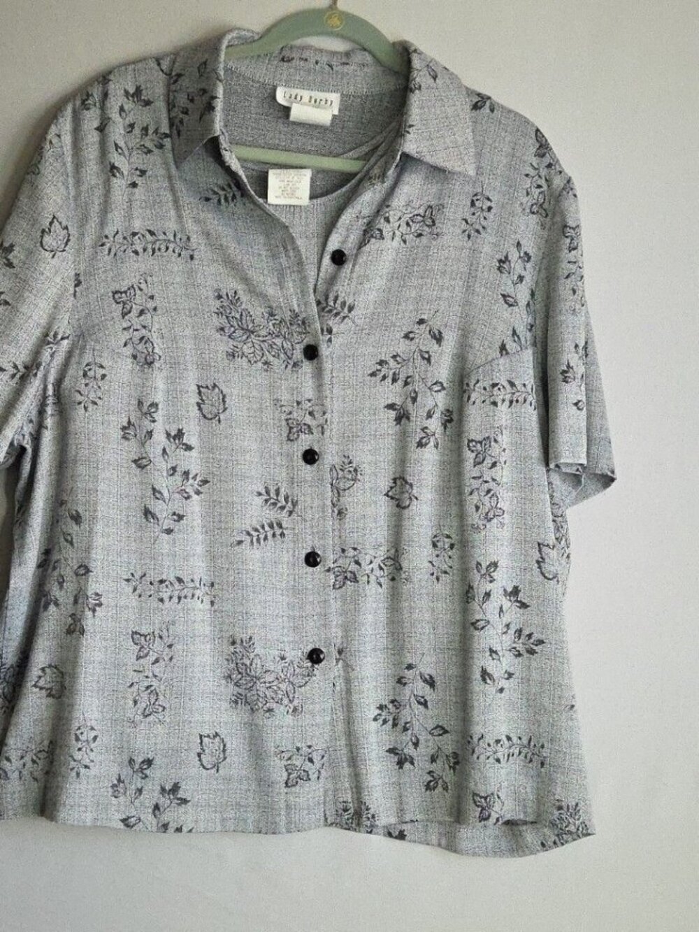 Lady Dorby Shirt Tank Blouse Casual, Like new